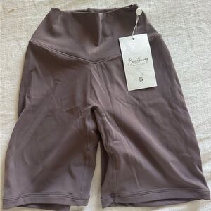 BuffBunny Women's Bike Shorts - Mocha berry